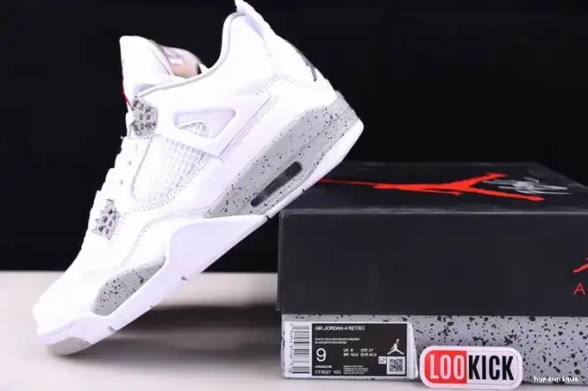 HYPE 4 Retro Jordan Oreo (2021) CT8527-100 White 0506